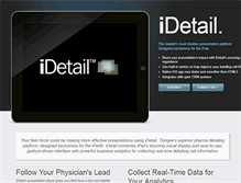 Tablet Screenshot of idetailapp.com
